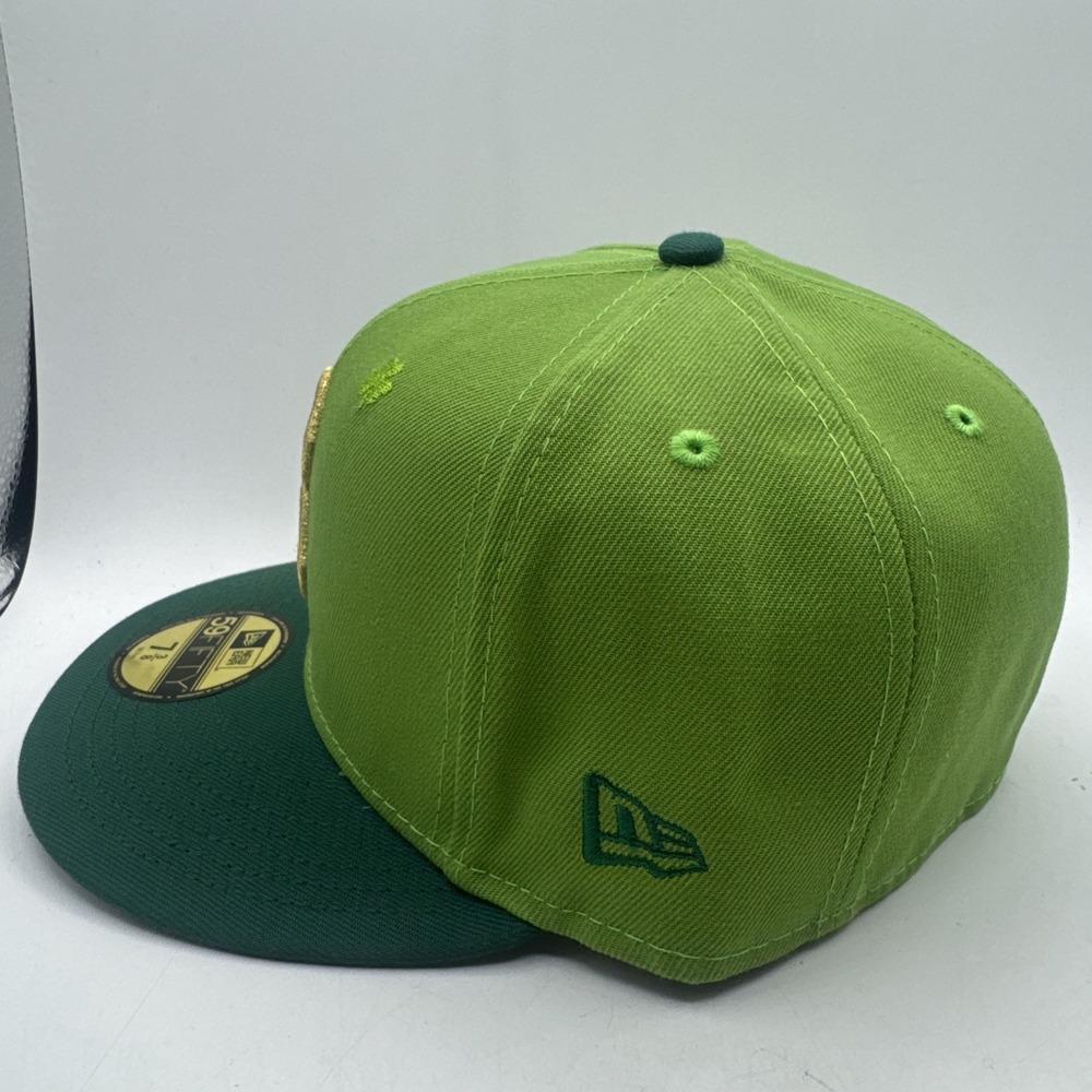 59Fifty NE Brooklyn Dodgers 7 3/8 Fitted Cooperstown Collection St. Patty Green - Picture 2 of 6